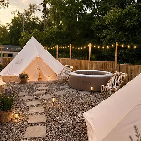Glamping Luxussátor Tisá