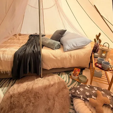 Luxussátor Glamping